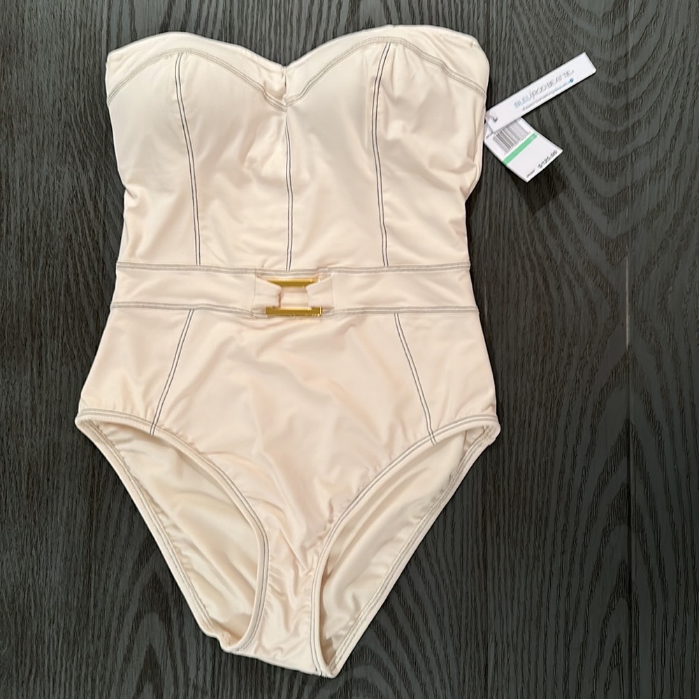 Bleu Rod Beattie Bandeau Swimsuit- New 🌴🌴🌴